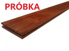 PRÓBKA Deska Tarasowa z Drewna Egzotycznego Ipe 20x140 - Próbka 19cm 