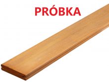 PRÓBKA Deska Tarasowa z Drewna Egzotycznego Garapa 20x100 VIVEIRO - Gładka - Próbka 19cm 