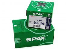 Wkręty do drewna SPAX  3.5 x 16 Główka Stożkowa TX (1000)