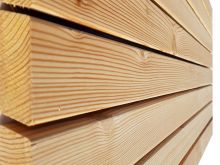 Elewacja drewniana - Modrzew Syberyjski 27x68- Żaluzja Rhombus