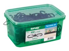 Spax Air utrzymanie przepływu powietrza i lepsza wentylacja tarasu 