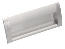 Uchwyt meblowy wpuszczany UA08 rozstaw 96 mm aluminiowy