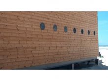 Elewacja drewniana - Thermo Sosna Rhombus 26x68x4200 mm